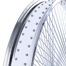Load image into Gallery viewer, Micargi WH-TH7526140C-CP Lowrider 26*3 Alloy Chrome Fat Rims Wheel Set with Coaster Brake