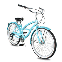 Load image into Gallery viewer, Micargi Pantera 26 Inch Women's Beach Cruiser Bike 1 Speed/ 7 Speed