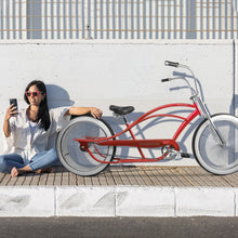 Load image into Gallery viewer, Micargi Bronco Pro 26” Stretch Cruiser Bike