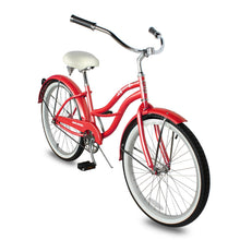 Load image into Gallery viewer, Micargi Tahiti Single Speed 26 Inch Women's Beach Cruiser Bike