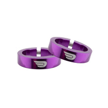 Load image into Gallery viewer, Grips Pure Lockon Grippin Out Lock Rings Only Purple