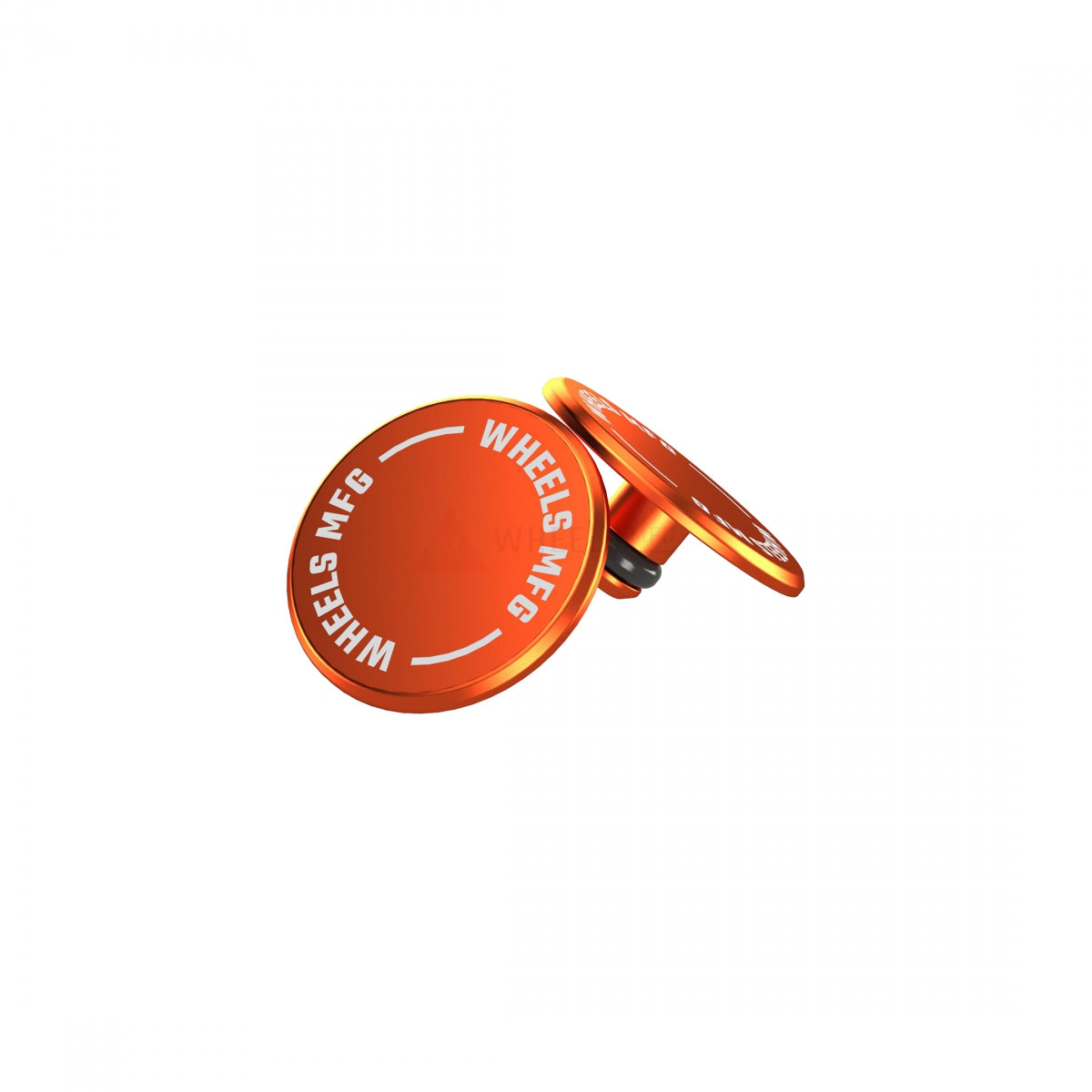 Wheels Manufacturing Hub Skewer Wheels Mag Thru Axle Cap Set Orange ...