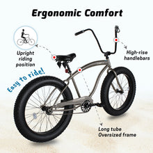 Load image into Gallery viewer, Micargi Luxe GT 26" Beach Cruiser Bikes