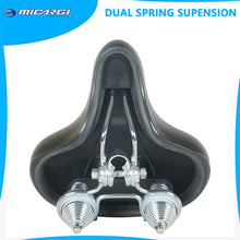 Load image into Gallery viewer, Micargi Oversized Most Comfortable Bike Seat Wide Soft Padded Bike Saddle