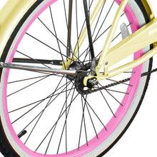 Load image into Gallery viewer, Micargi Tahiti Single Speed 26 Inch Women's Beach Cruiser Bike