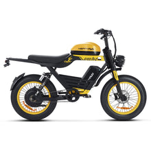 Load image into Gallery viewer, HappyRun G100 Pro Yellow Electric Bike Dual Battery