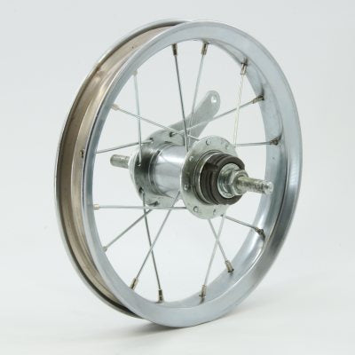 Rr Whl,12X2.125,16H,Cst Bk,Stl Steel Rim Nutted,Coaster Brake 12'' Wheels 12 - 16In House Wheels Wheels  12-1/2''