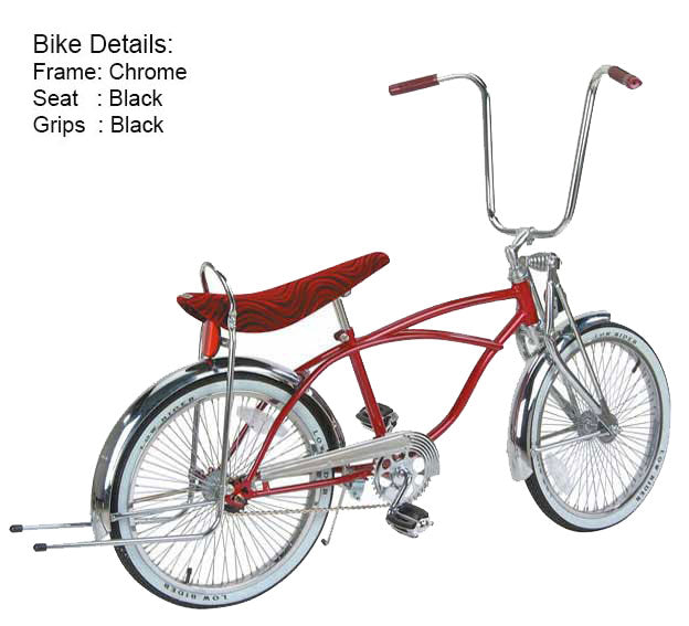 lowrider collection bicycle Wholesale Lowriders Beach Cruiser Freestyles Limos 529-1 Bicycles, – LIVE 4 BIKES Equipped with a single Custom Painted Bass Pro __color_filter:Black Color:Spring Craw - CD-90