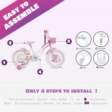 Load image into Gallery viewer, Micargi Ellie Kids Bike Freestyle Bicycle