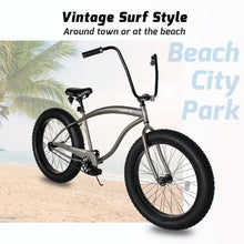Load image into Gallery viewer, Micargi Luxe GT 26" Beach Cruiser Bikes