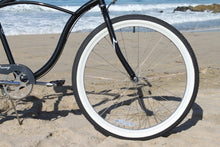 Load image into Gallery viewer, Firmstrong Urban Man 26" 3-Speed Men's Beach Cruiser Bike - Black