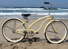 Load image into Gallery viewer, Firmstrong Bella Classic 26" Women's Beach Cruiser Bike - Vanilla