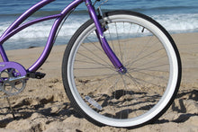 Load image into Gallery viewer, Firmstrong Urban Lady 26" 7-Speed Women's Beach Cruiser Bike - Purple