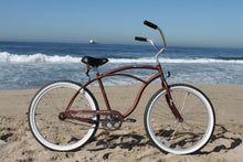 Load image into Gallery viewer, Firmstrong Urban Man 26" Men's Beach Cruiser Bike - Matte Brown