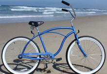 Load image into Gallery viewer, Firmstrong Urban Man 26" Men's Beach Cruiser Bike - Matte Blue