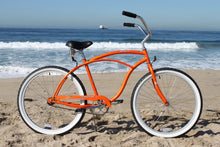Load image into Gallery viewer, Firmstrong Urban Man 26" Men's Beach Cruiser Bike - Orange
