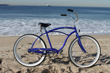 Load image into Gallery viewer, Firmstrong Urban Man 26" Men's Beach Cruiser Bike - Royal Blue