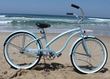 Load image into Gallery viewer, Firmstrong Bella Classic 26" Women's Beach Cruiser Bike - Blue