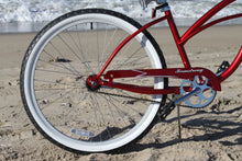 Load image into Gallery viewer, Firmstrong Urban Lady 26" Women's Beach Cruiser Bike - Red