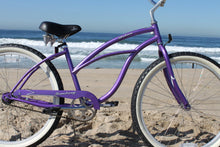Load image into Gallery viewer, Firmstrong Urban Lady 26" Women's Beach Cruiser Bike - Purple