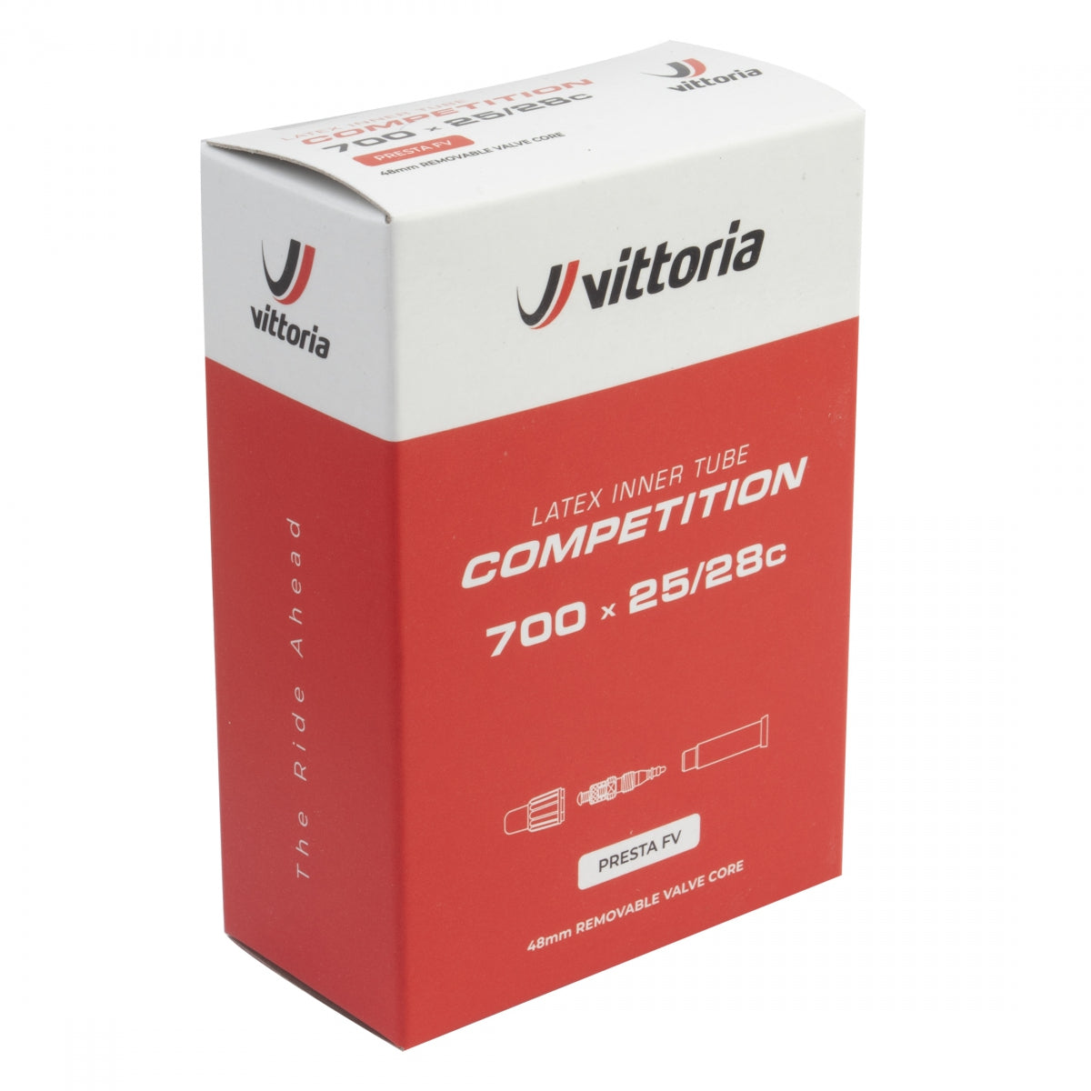 Tube Rvc Component Vittoria Tube Vittoria Competition Latex 700x25-28 Presta Valve/48mm ...