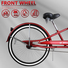 Load image into Gallery viewer, Micargi Puma GTS 26″ Stretch Cruiser Bicycle
