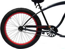 Load image into Gallery viewer, Micargi Slugo A Male 26" Beach Cruiser Bike with 1-Speed Disc Brakes and FAT Tires