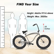 Load image into Gallery viewer, Micargi Luxe GT 26" Beach Cruiser Bikes