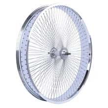 Load image into Gallery viewer, Micargi WH-TH7526140C-CP Lowrider 26*3 Alloy Chrome Fat Rims Wheel Set with Coaster Brake