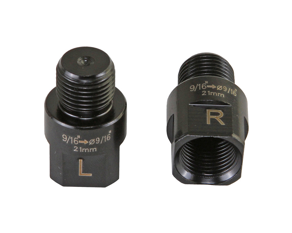 bike pedal extenders 9/16 to 9/16 Pedal Adapter Extender