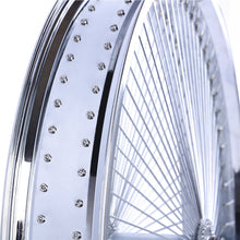 Load image into Gallery viewer, Micargi WH-TH7526140C-CP Lowrider 26*3 Alloy Chrome Fat Rims Wheel Set with Coaster Brake