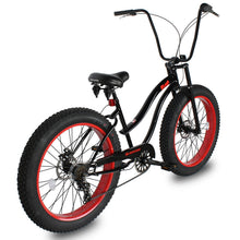 Load image into Gallery viewer, Micargi Slugo SS Female 26"*4" Fat Tire with 7-Speed Disc Brake Beach Cruiser Bike