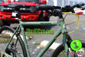 Amok Gravel Adventure Bike Flat Bar Cross  Road bike- 8 Speed
