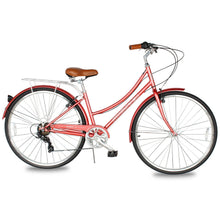 Load image into Gallery viewer, Micargi Roasca Step Through 700C Hybrid City Bikes 7 Speed