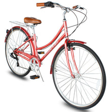 Load image into Gallery viewer, Micargi Roasca Step Through 700C Hybrid City Bikes 7 Speed