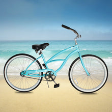 Load image into Gallery viewer, Micargi Pantera 26 Inch Women's Beach Cruiser Bike 1 Speed/ 7 Speed