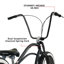 Load image into Gallery viewer, Micargi Boston 3i DS Stretch Cruiser Bicycle