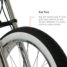 Load image into Gallery viewer, Micargi Boston 7 Stretch Beach Cruiser Bike