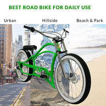 Load image into Gallery viewer, Micargi Boston 7 Stretch Beach Cruiser Bike