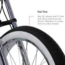 Load image into Gallery viewer, Micargi Boston 7 Stretch Beach Cruiser Bike