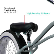 Load image into Gallery viewer, Micargi Boston 7 Stretch Beach Cruiser Bike