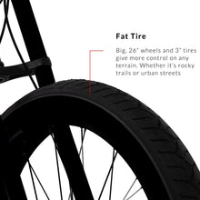Load image into Gallery viewer, Micargi Boston 7 Stretch Beach Cruiser Bike