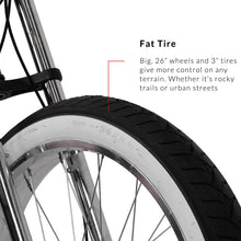 Load image into Gallery viewer, Micargi Boston 7 Stretch Beach Cruiser Bike