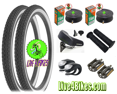 Kenda A/V Schrader Valve Standard Bike Tire Tube, 10x2.0-in