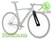 Load image into Gallery viewer, Throne Carbon Alloy Matte Black 1 1/8 Fork - Live4Bikes