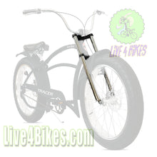 Load image into Gallery viewer, Triple Tree Chopper Fork 1 Inch Threaded 30 Long Chrome -Live4Bikes