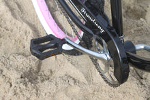 Load image into Gallery viewer, Firmstrong Urban Lady 26" Women's Beach Cruiser Bike - Black With Pink Rims