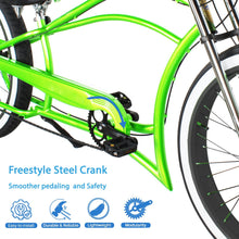 Load image into Gallery viewer, Micargi Boston GT7 Stretch Cruiser Bicycle
