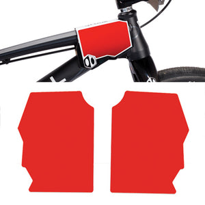 Box Phase 2 Side Plate Palette 2Pc Vinyl Decal,Red Two Side Palette  Bmxaccesso