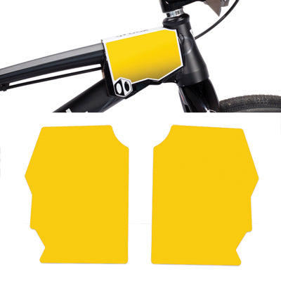 Box Phase 2 Side Plate Palette 2Pc Vinyl Decal,Yellow Two Side Palette  Bmxaccesso